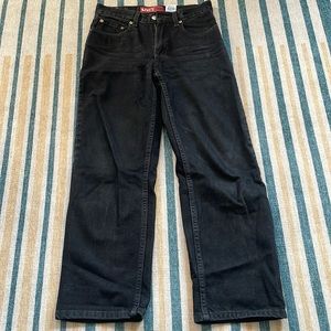 Levi’s wide leg denim